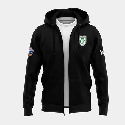 Pittsburgh Steelers 2025 Ireland game Zip Hoodie - Black
