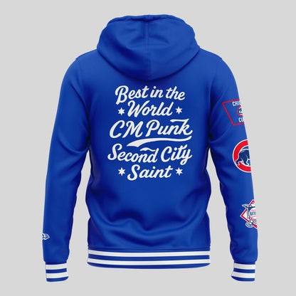 Chicago Cubs x CM Punk "Best in the World" Hoodie