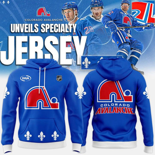 Colorado Avalanche Unveils Specialty Hoodie 2025