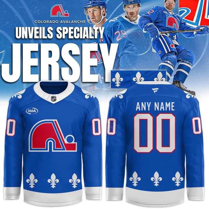 Colorado Avalanche Unveils Specialty Jersey 2025