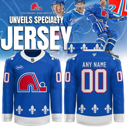 Colorado Avalanche Unveils Specialty Jersey 2025