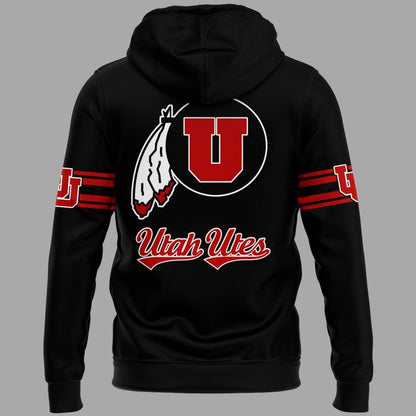 Limited Edition Utah Utes Dark Mode Hoodie 2025