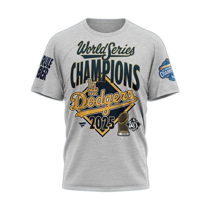 Men's Los Angeles Dodgers World Series Champions T-Shirt