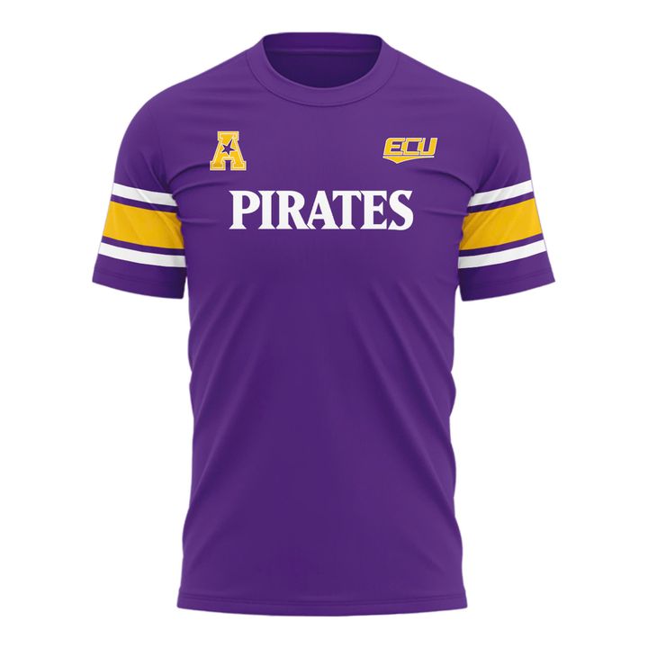 East Carolina Pirates Throwback Helmet Logo T-Shirt