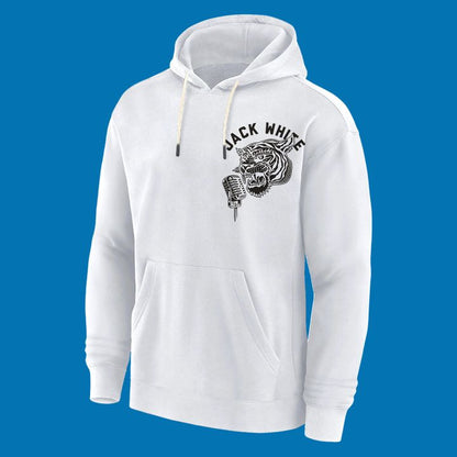 Detroit Lions x Jack White Thanksgiving Halftime Show White Hoodie