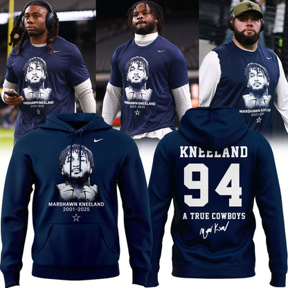 Dallas Cowboys 2025 Marshawn Kneeland Thank You Memories 2025 Combo Hoodie