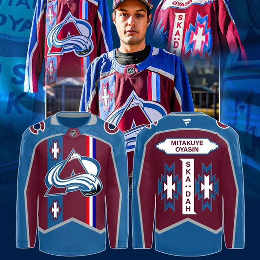 Colorado Avalanche ''Native American Heritage Month '' Hockey Jersey 2025