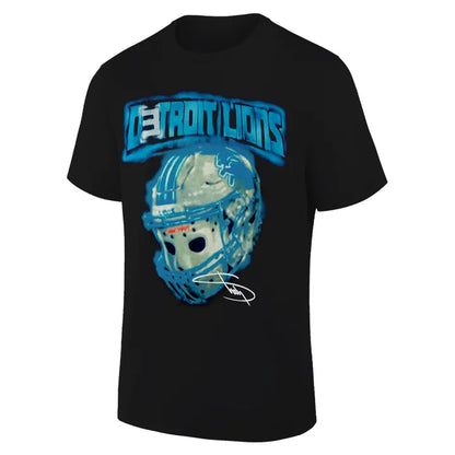 Detroit Lions x Eminem Thanksgiving Halftime Show Black Tee - Signature