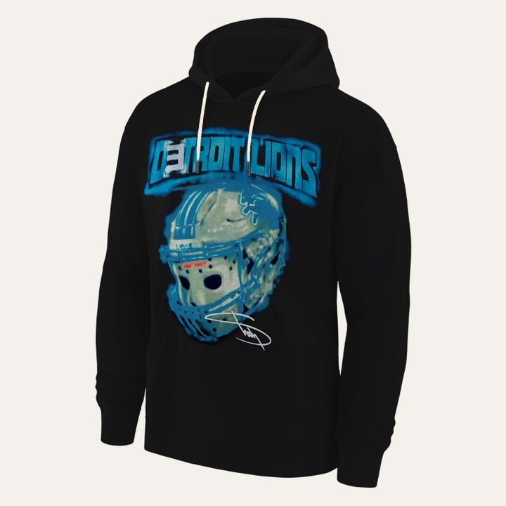 1. Detroit Lions x Eminem Thanksgiving Halftime Show Black Hoodie - Signature
