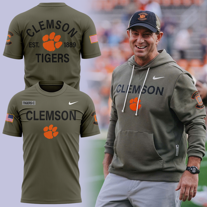 Clemson Football x Military Appreciation 2025 TSHIRT