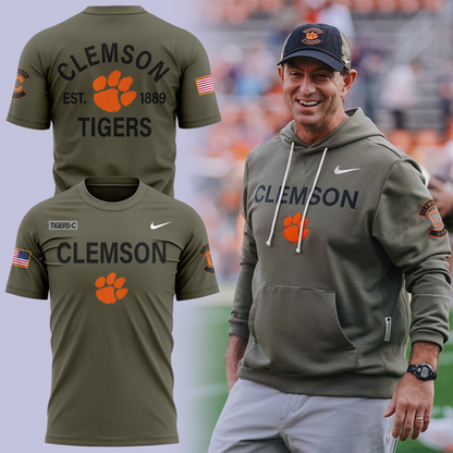 Clemson Football x Military Appreciation 2025 TSHIRT