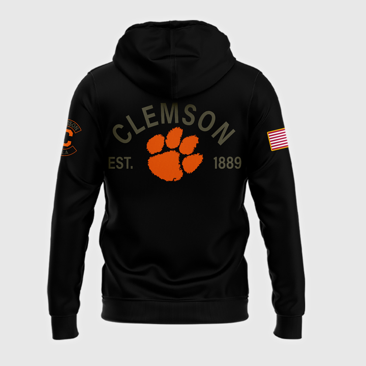 06.Clemson Football x Military Appreciation Hoodie