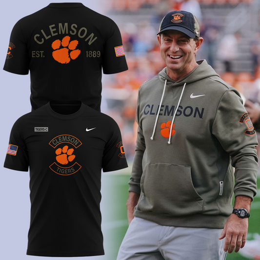 06.Clemson Football x Military Appreciation TSHIRT