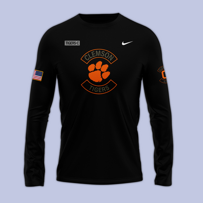 01.Clemson Football x Nike Military Appreciation 2025 Long Tee