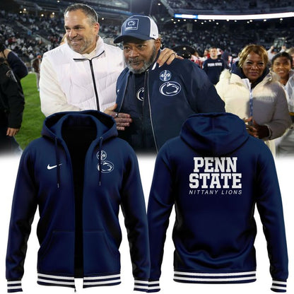 Special 409 Joe Paterno Patch Coach Terry Smith Penn State Zip Hoodie