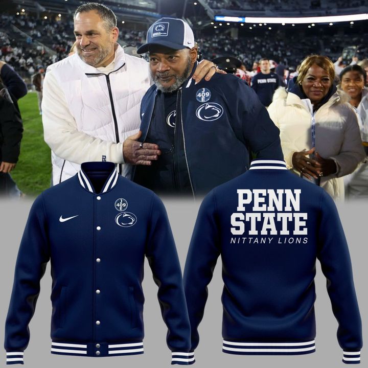 Special 409 Joe Paterno Patch Coach Terry Smith Penn State Jacket