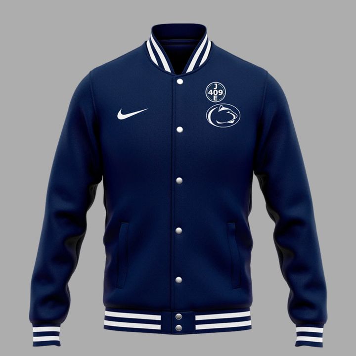 Special 409 Joe Paterno Patch Coach Terry Smith Penn State Jacket