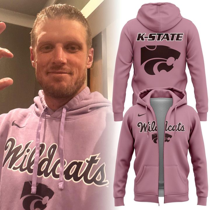 Limited edition Zip Hoodie Coach Collin Klein for fans K-State Football