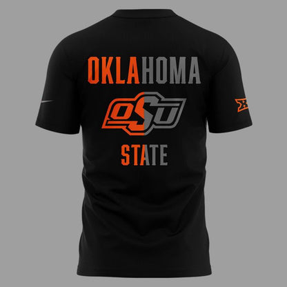 2025 limited edition t-shirt OSU Cowboy Football "Back In Black"