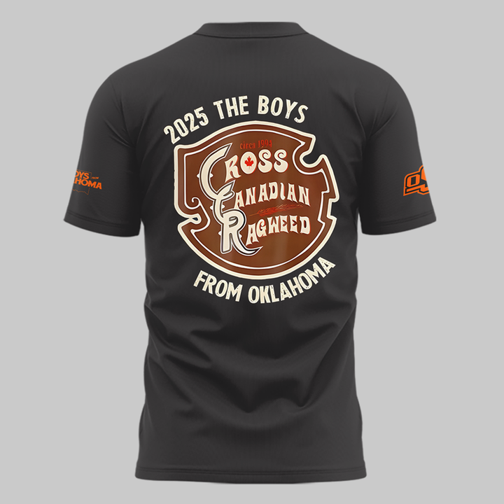 Limited edition t-shirt OSU Cowboy Football for fans