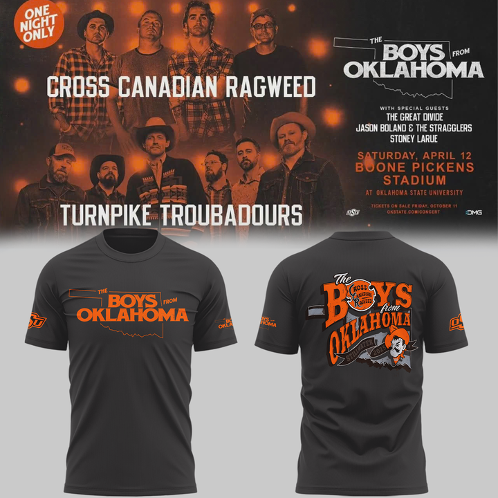 Limited edition t-shirt OSU Cowboy Football for fans.
