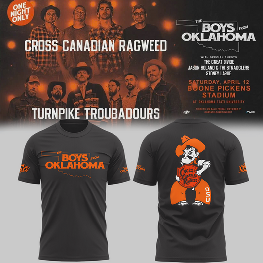 Limited edition t-shirt OSU Cowboy Football for fans!