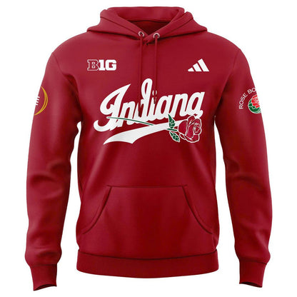 Indiana Hoosiers 2025 Rose Bowl Game Hoodie