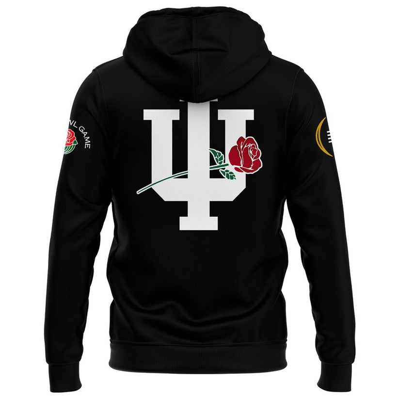 Indiana Hoosiers 2025 Rose Bowl Game Hoodie