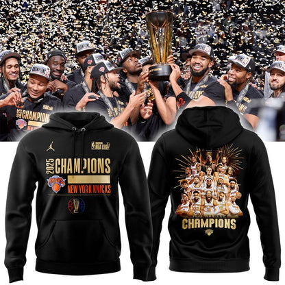 New York Knicks 2025 Cup Champions Combo Hoodie
