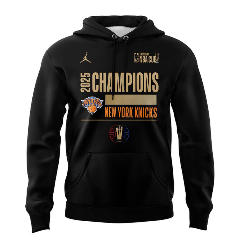 New York Knicks 2025 Cup Champions Combo Hoodie