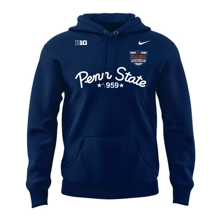 2025 Penn State 1959 Bad Boy Mowers Pinstripe Bowl Hoodie