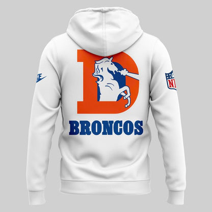 Denver Broncos White Out 2025 Limited Edition Hoodie