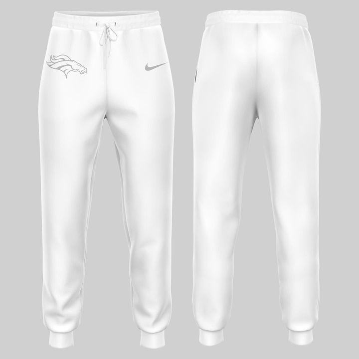 Denver Broncos White Out 2025 Limited Hoodie