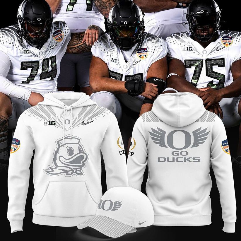 Oregon Football Quarterfinals Uniform Combo Hoodie 2025