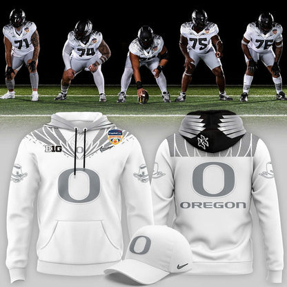 Oregon Football Quarterfinals Uniform Combo Hoodie 2025