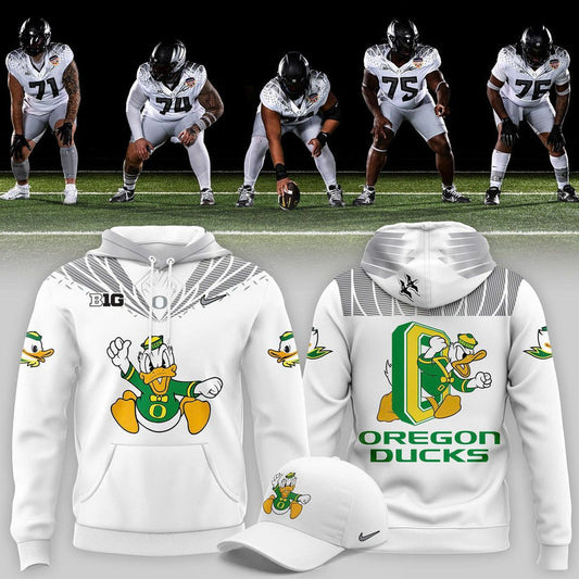 Oregon Football Quarterfinals Uniform Combo Hoodie 2025