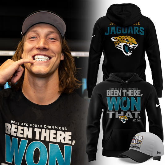 Official Jacksonville Jaguars 2025 AFC South Champions ''Been there, won that'' Hoodie