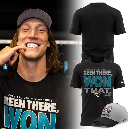 Jacksonville Jaguars 2025 AFC South Champions Shirt