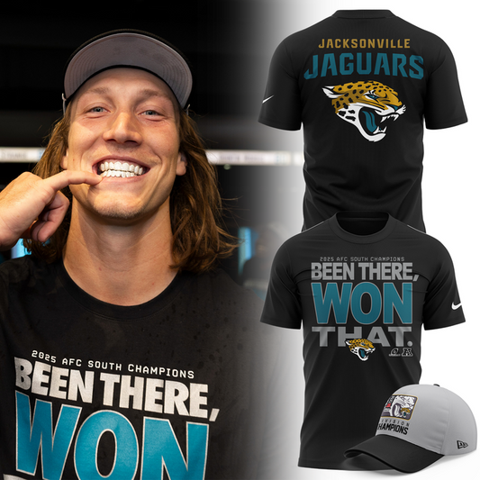 Official Jacksonville Jaguars 2025 AFC South Champions ''Been there, won that'' T-Shirt