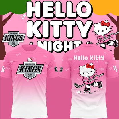 1. Limited Edition Los Angeles Kings x Hello Kitty Special Tee