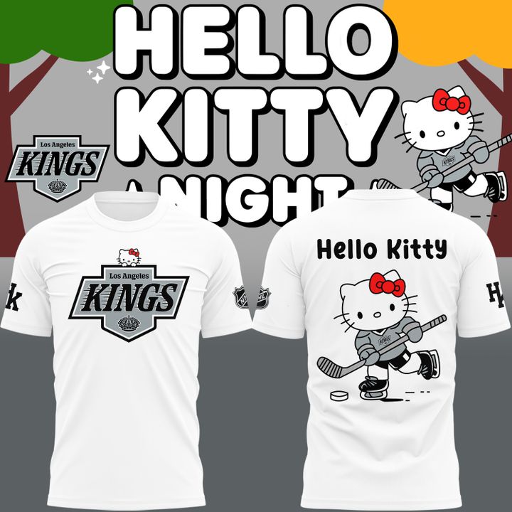 2. Limited Edition Los Angeles Kings x Hello Kitty Special Tee
