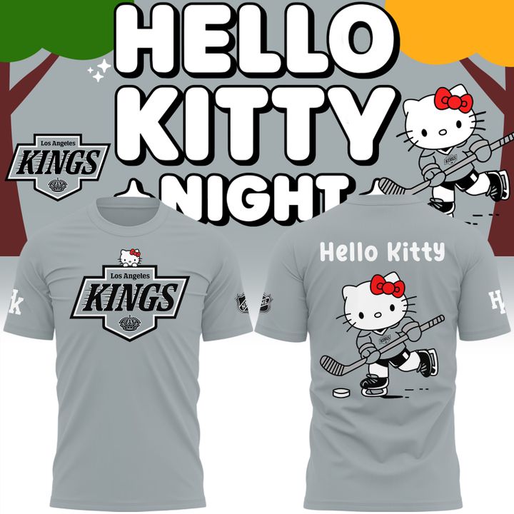 3. Limited Edition Los Angeles Kings x Hello Kitty Special Tee