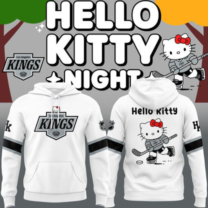 3. Limited Edition Los Angeles Kings x Hello Kitty Special Hoodie