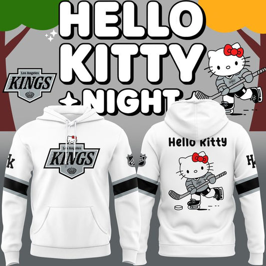 3. Limited Edition Los Angeles Kings x Hello Kitty Special Hoodie