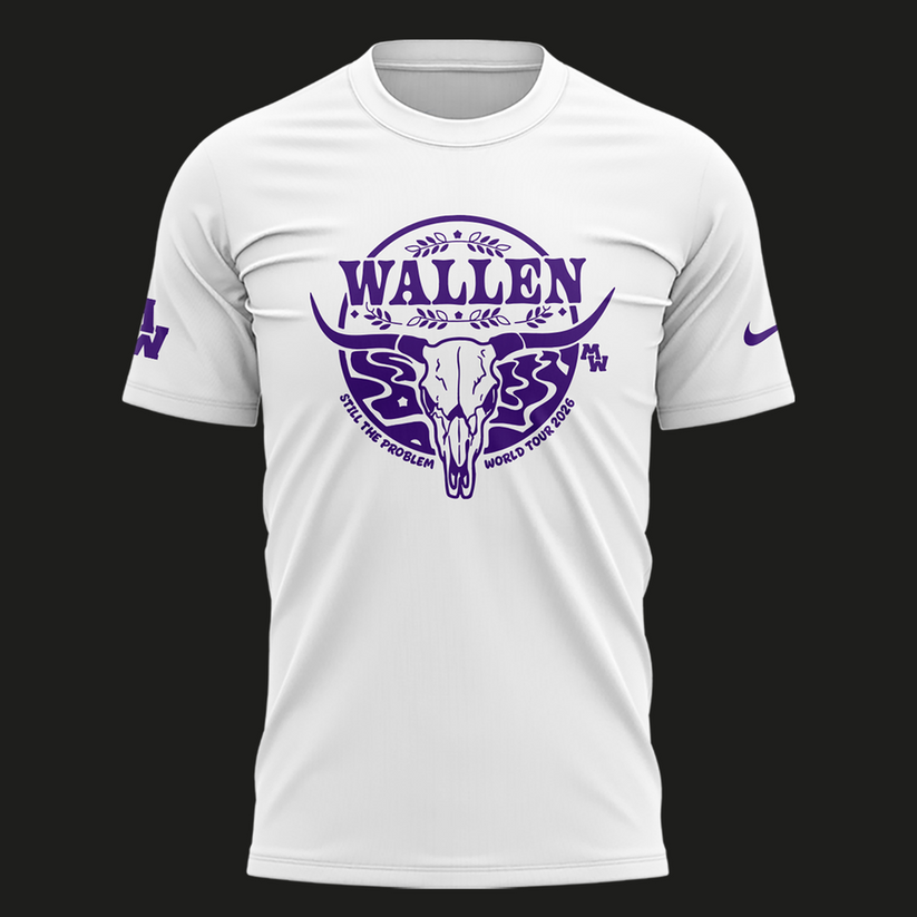 Minnesota Vikings 2026 Exclusive Morgan Wallen T-Shirt