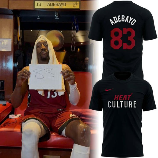 Bam Adebayo “83-Point Game” T-Shirt.