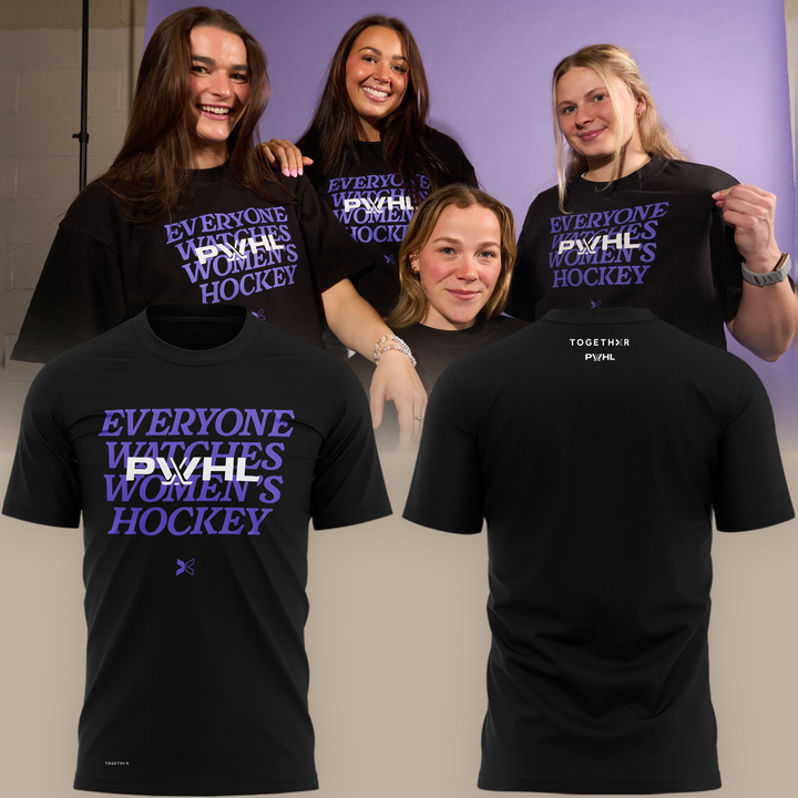 Limited Edition Women's Hockey Togethxr x PWHL T-Shirt