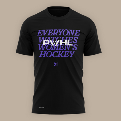 Limited Edition Women's Hockey Togethxr x PWHL T-Shirt
