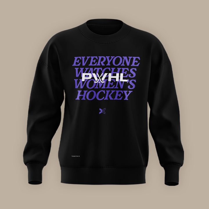 Limited Edition Women's Hockey Togethxr x PWHL SWEATSHIRT