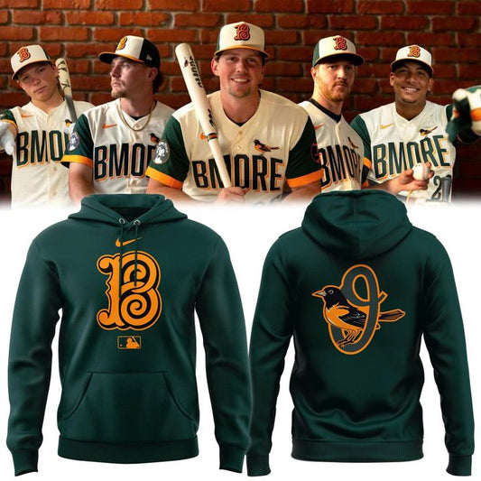 Baltimore Orioles 2026 City Connect Hoodie - Green